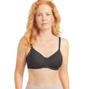 Amoena® Mara Front Closure T-Shirt Bra Dark Grey