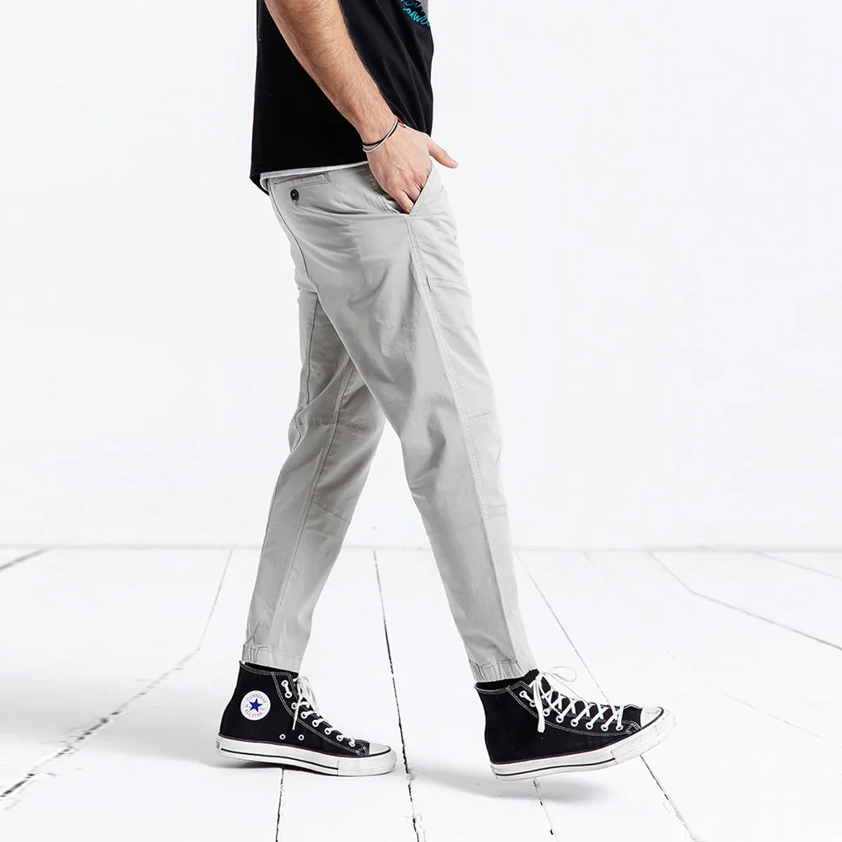 Ankle Length Plus Casual Pants