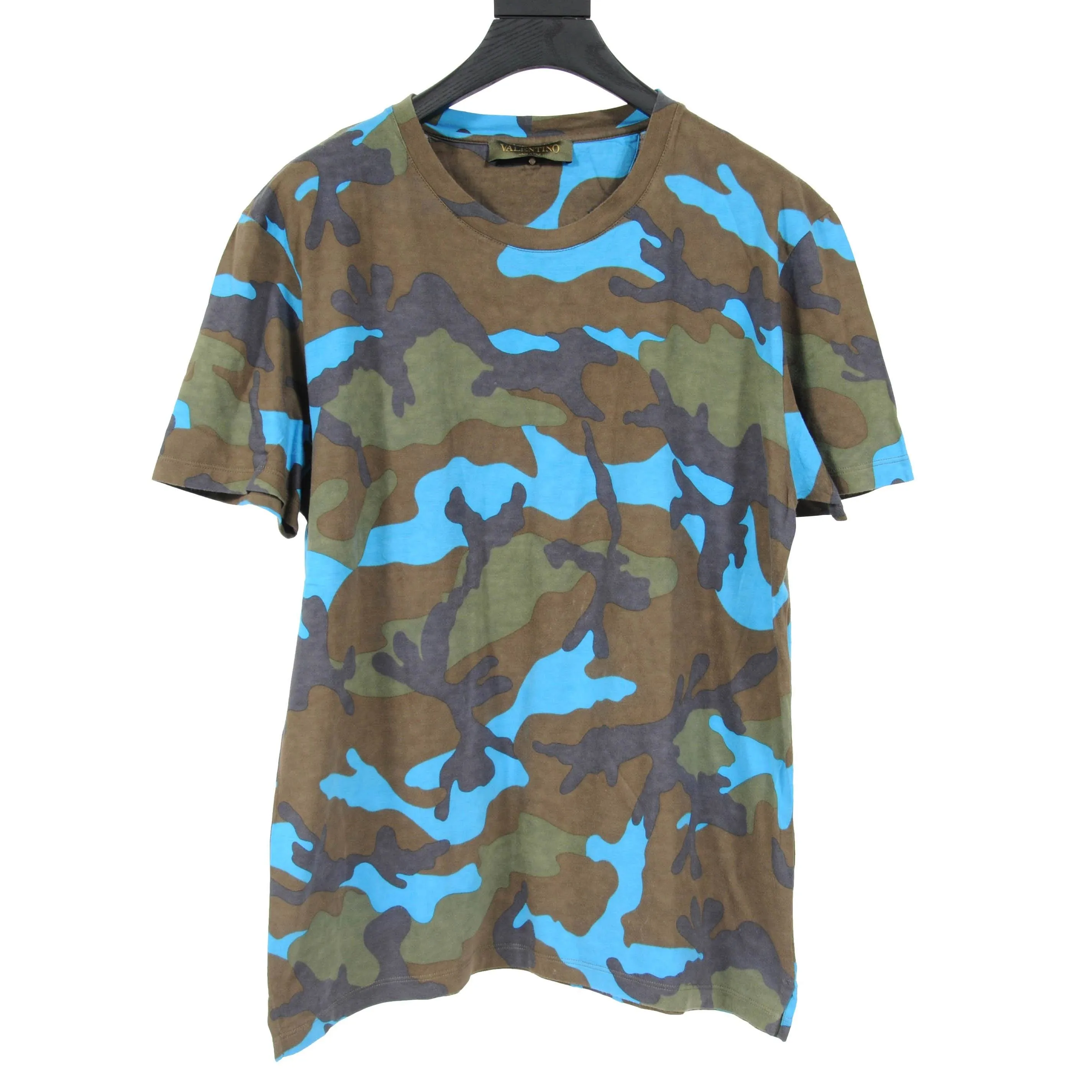 Camouflage Crewneck Short Sleeve T Shirt