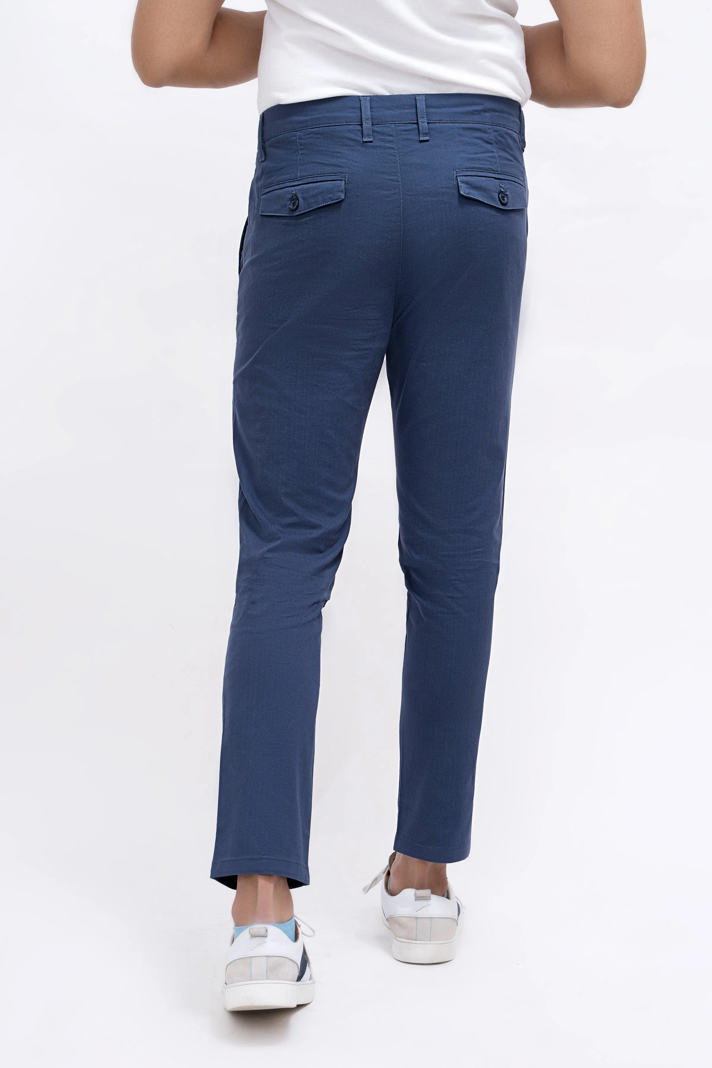 CASUAL PANT CROSS POCKET DARK BLUE