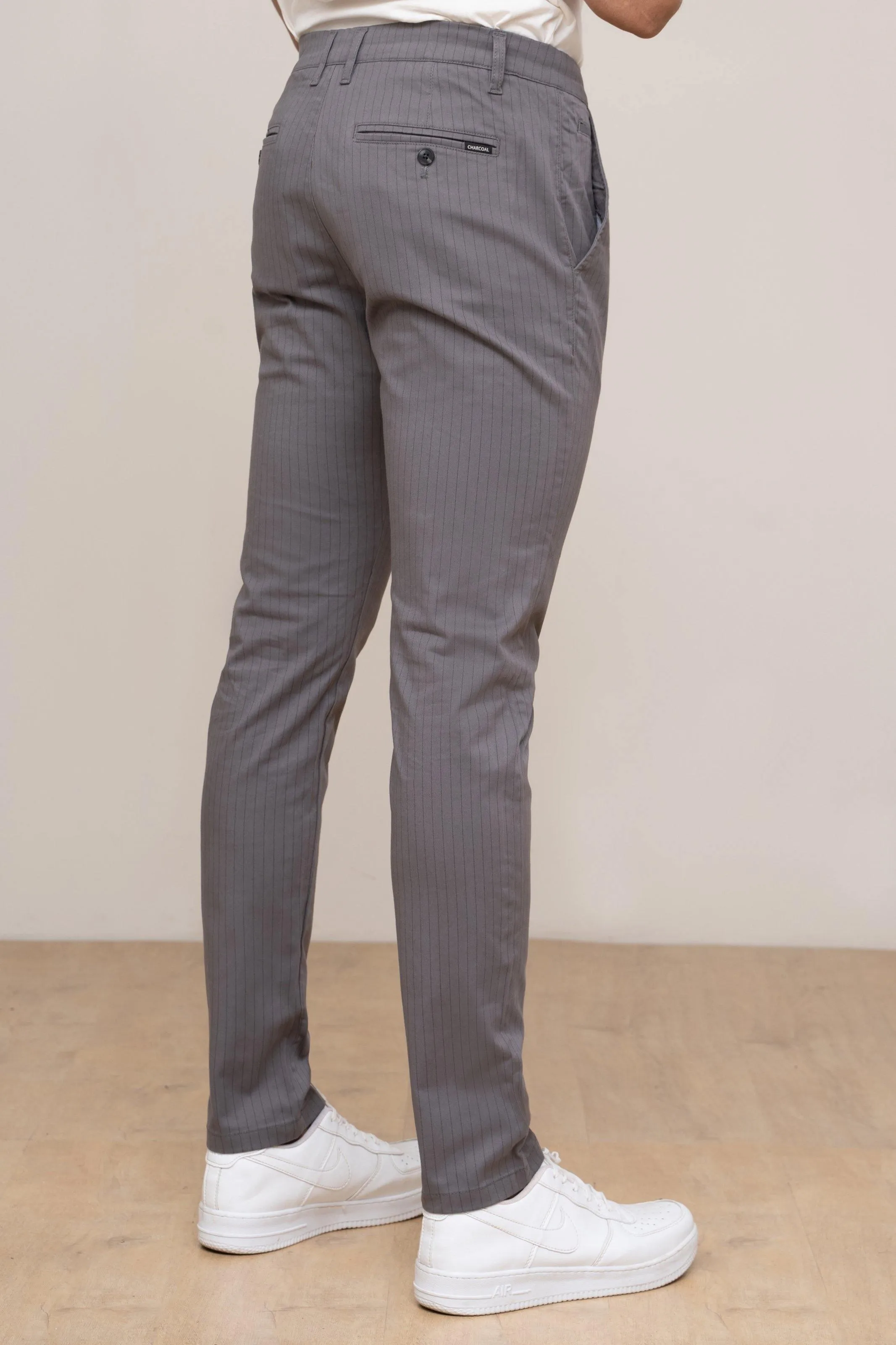 CASUAL PANT CROSS POCKET GREY