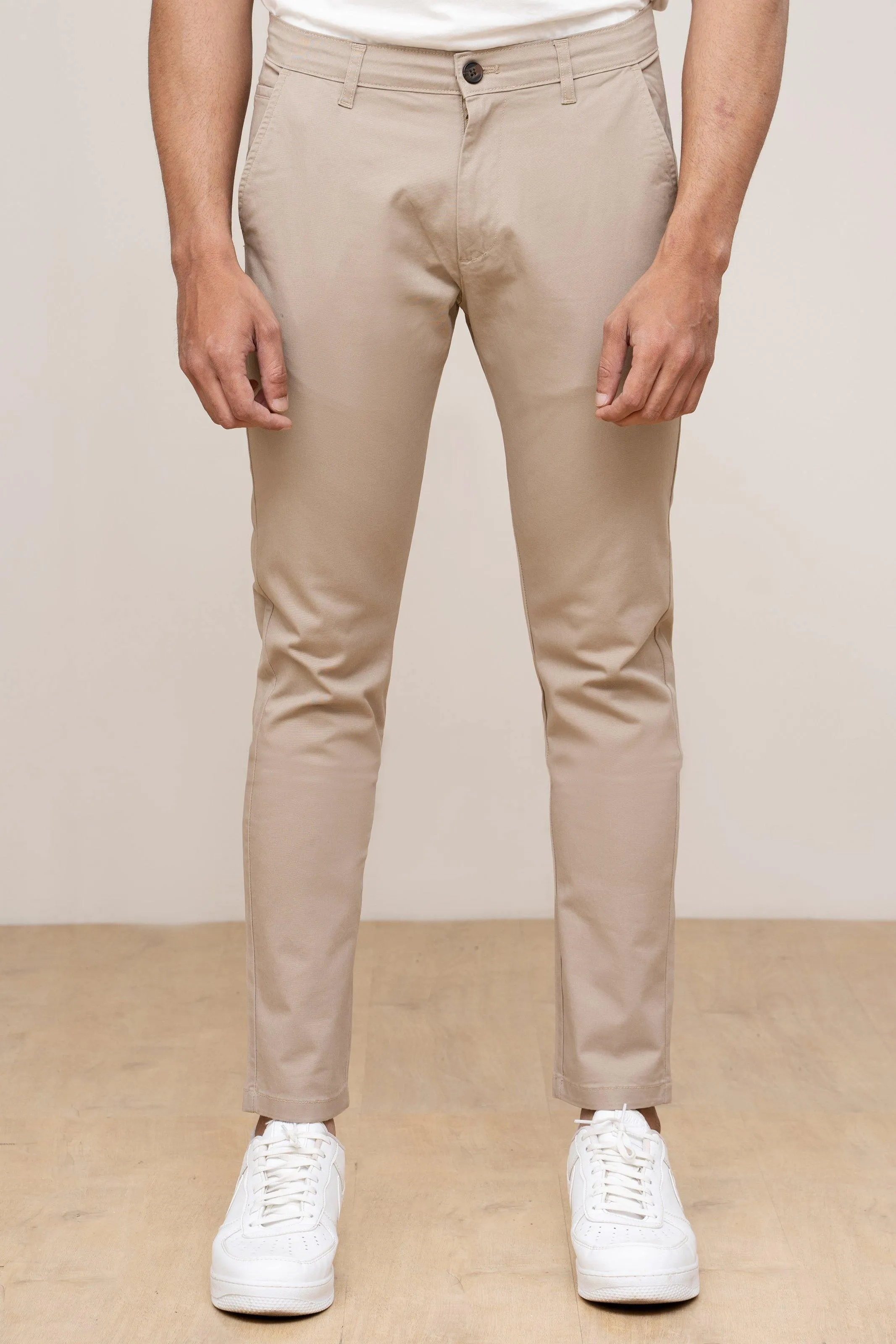 CASUAL PANT CROSS POCKET LIGHT KHAKI