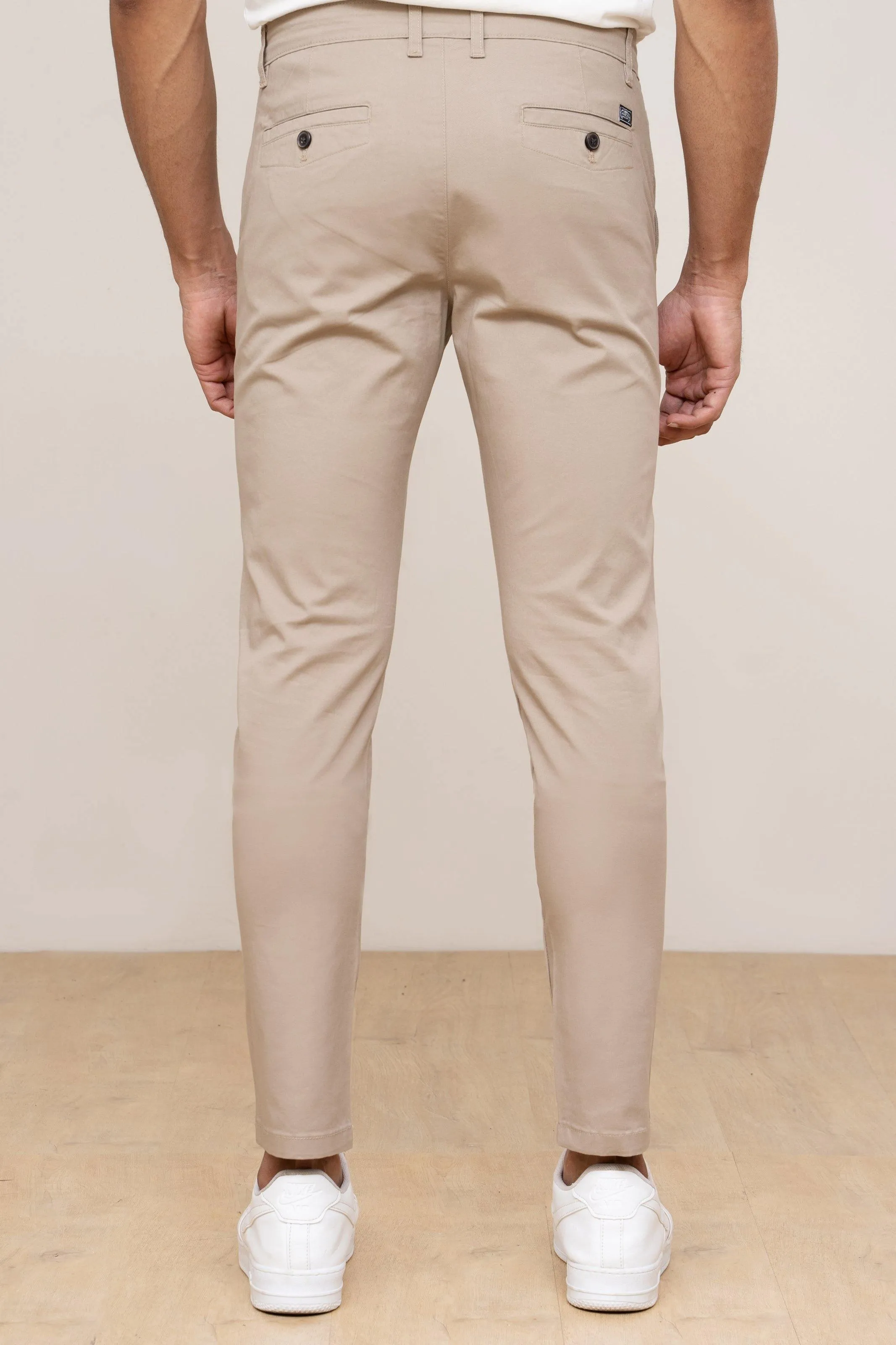 CASUAL PANT CROSS POCKET LIGHT KHAKI