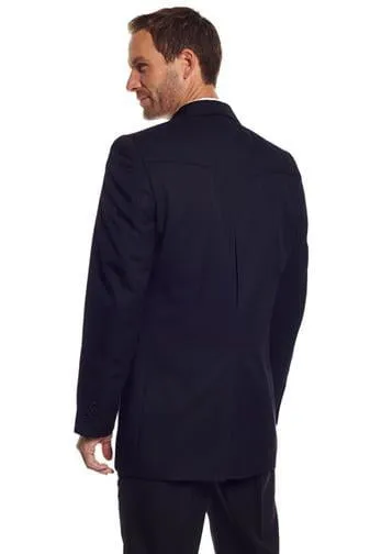 Circle S Mens Black Poly/Rayon Blend Abilene Sportcoat Western Jacket Blazer 44 R