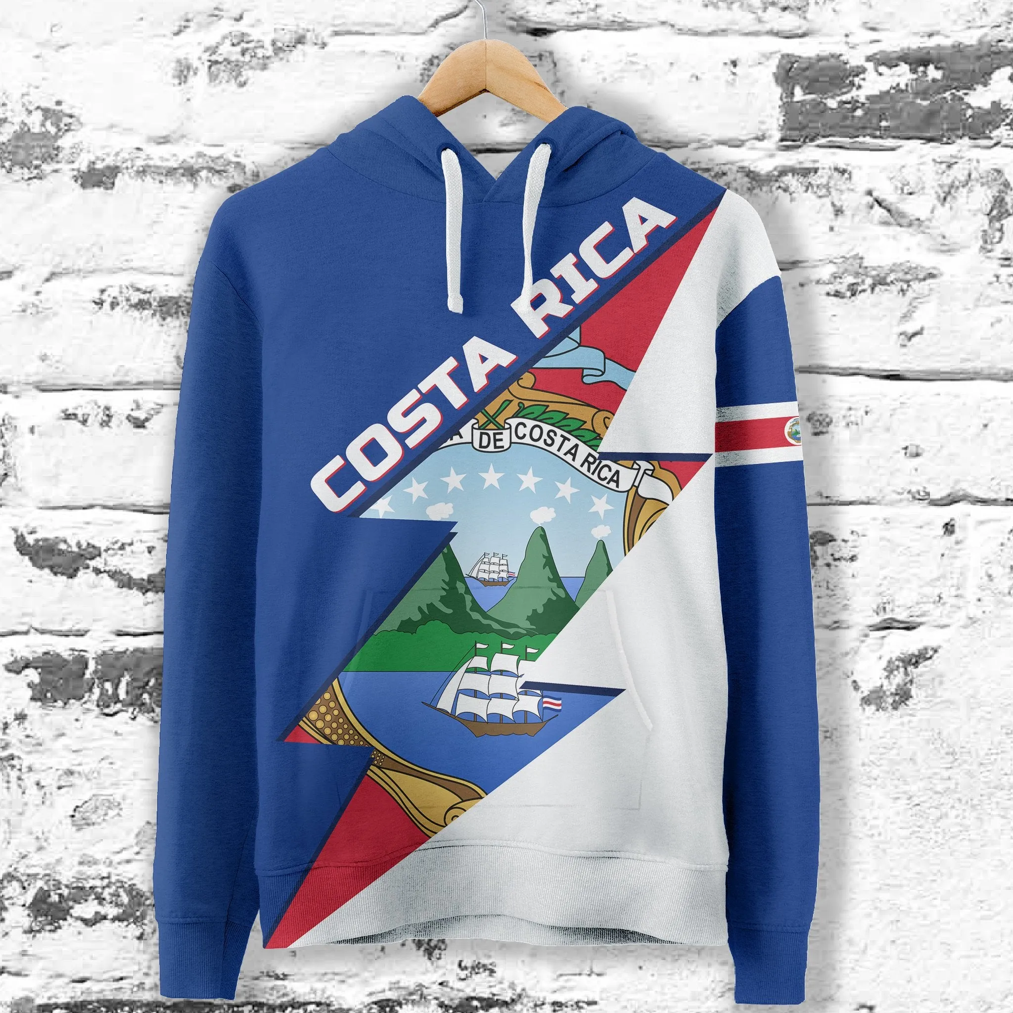 Costa Rica Hoodie - Thunder Style K2