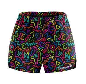 ''Disco doodle'' classic shorts