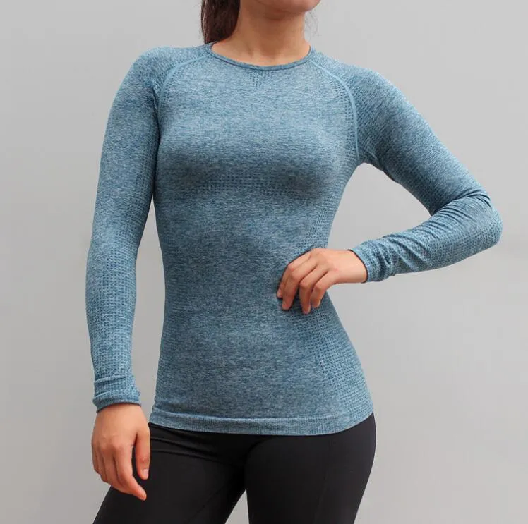 High Stretch Seamless Long Sleeve Sport Top