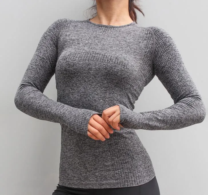 High Stretch Seamless Long Sleeve Sport Top