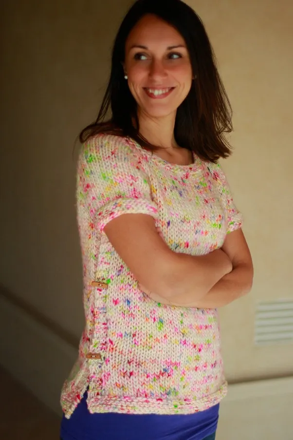 Holi Party Shirt Pattern by Joji Knits