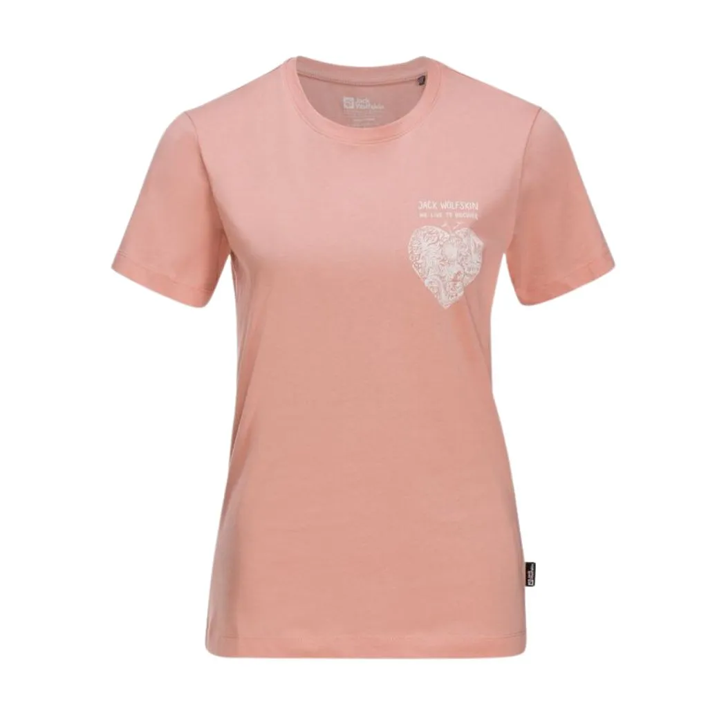 jack wolfskin Discover Heart Women's Tee