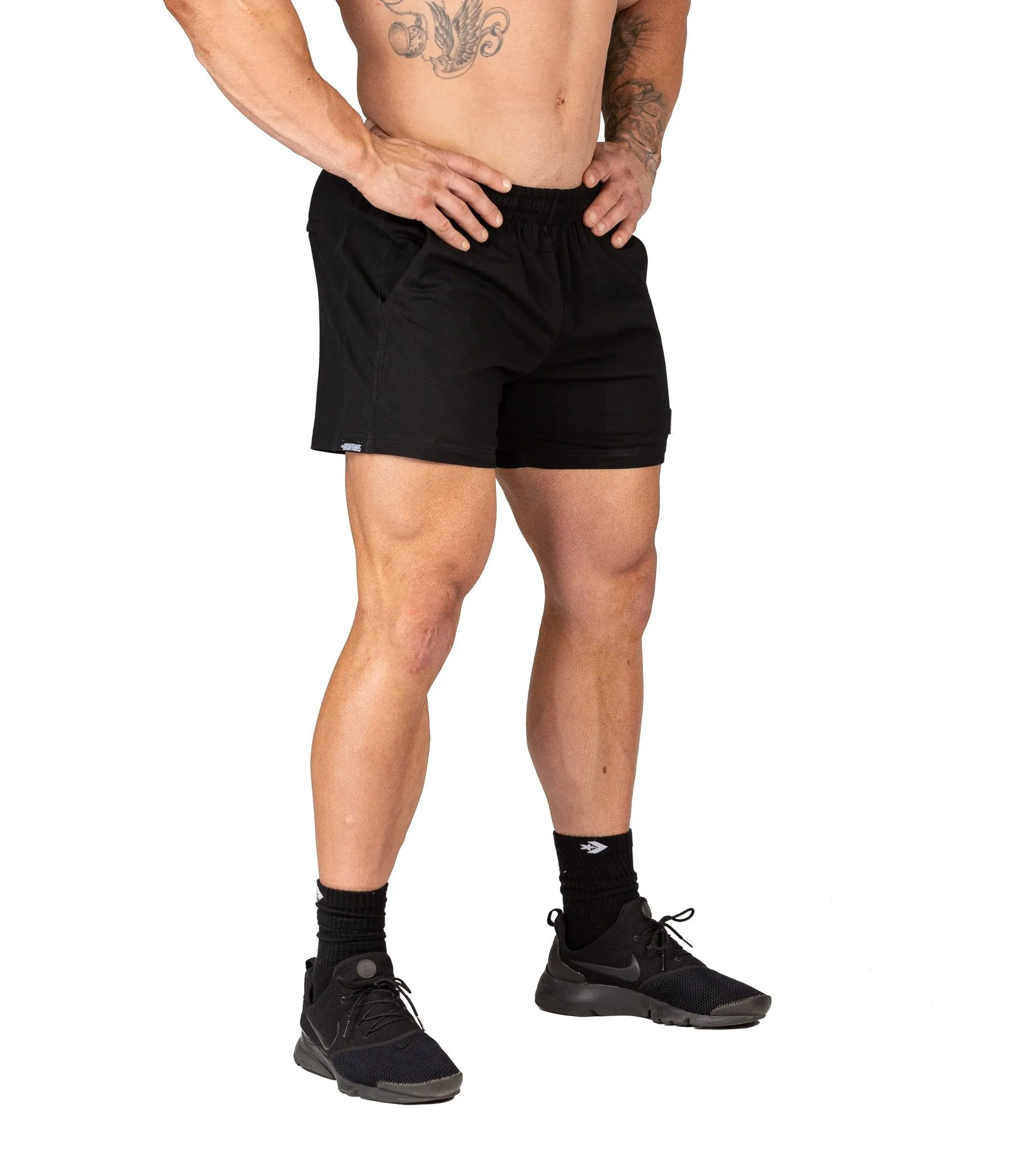 N1 Classic Gym Shorts II - Jaguar Black