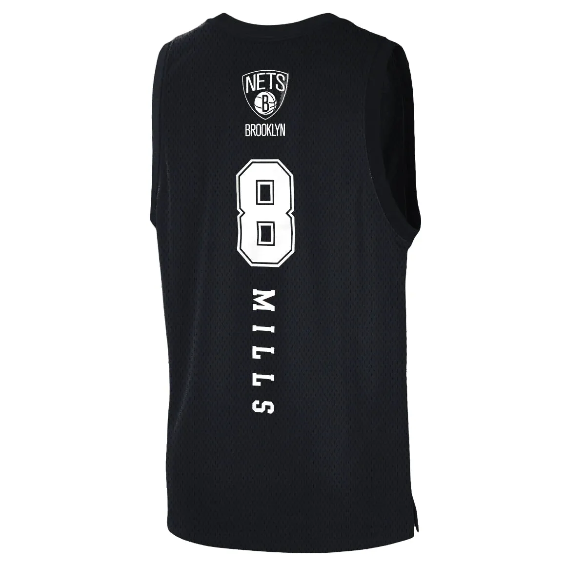 Patty Mills Brooklyn Nets NBA Essentials Name & Number Mesh Jersey - Black