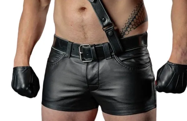 Real Leather Classic Shorts