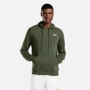 Reebok Apparel Men Reebok Identity French Terry Hoodie VARSITY GREEN F23