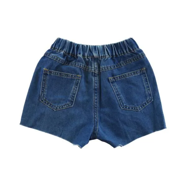 Rhinestone Denim Shorts