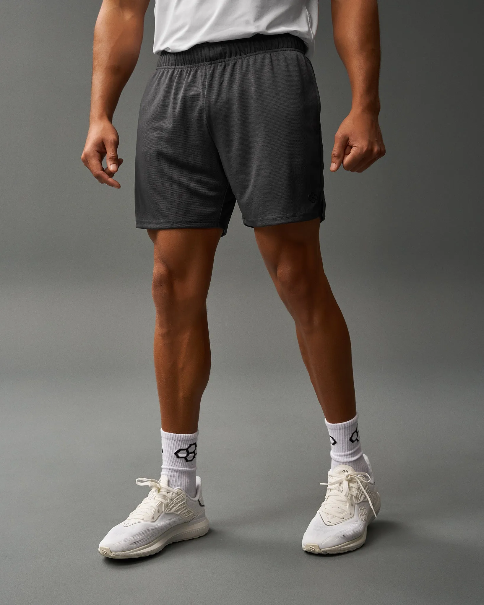 RUDIS 6" 2.0 Mesh Shorts - Carbon