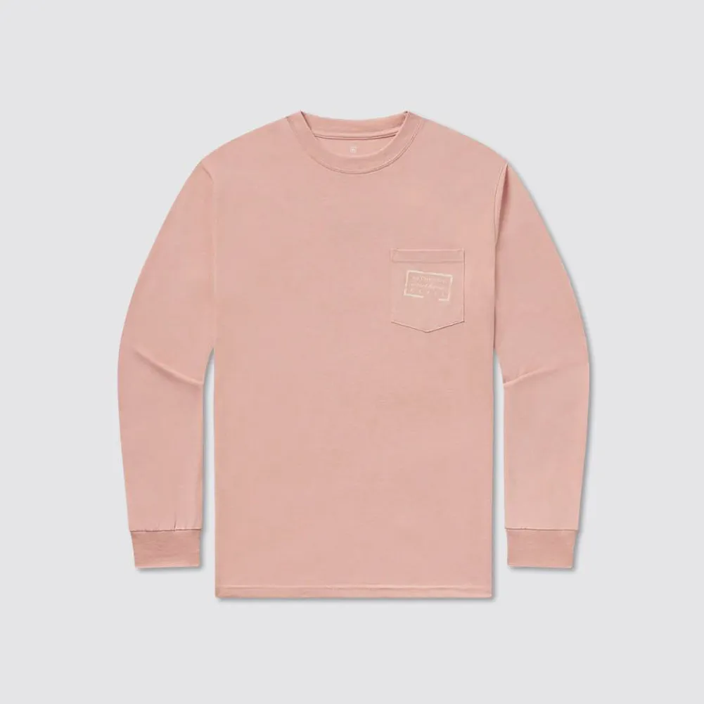 Seawash Tee Authentic in Salmon by Southern Marsh