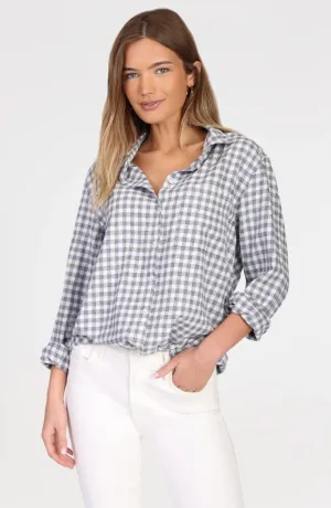 Sierra Check Button Front Shirt