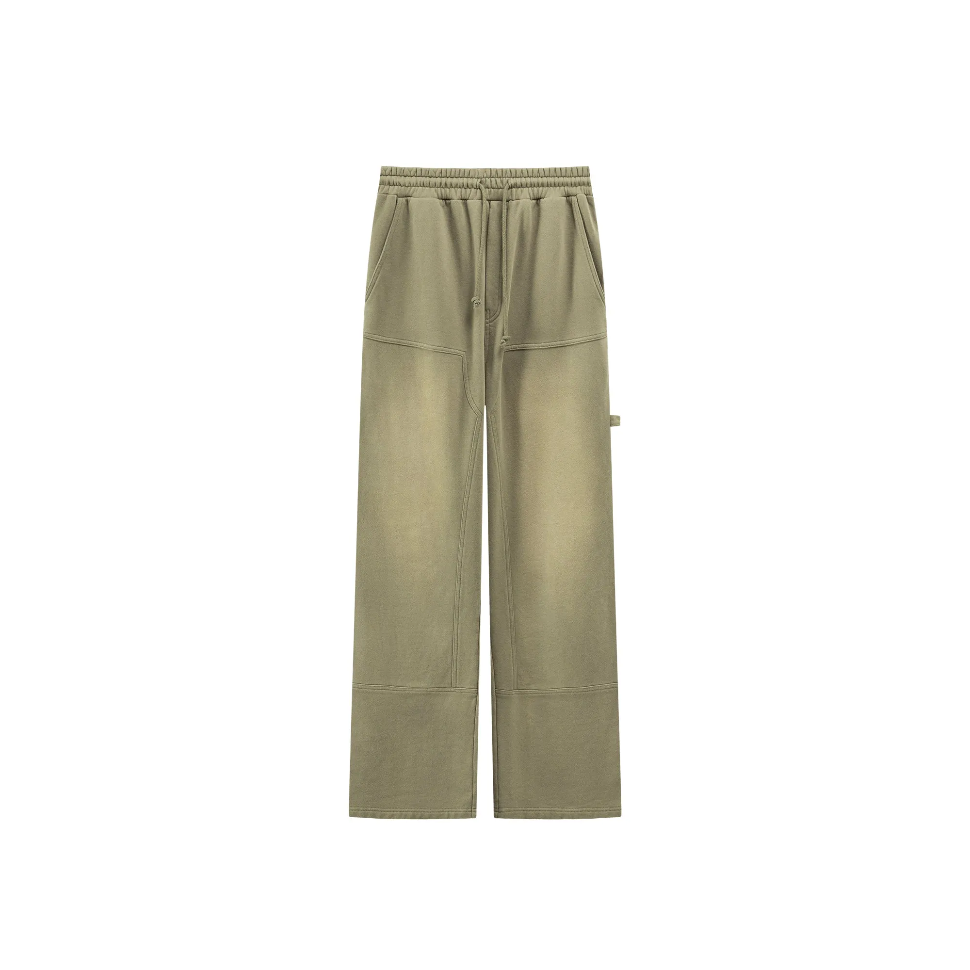 String Straight Casual Pants