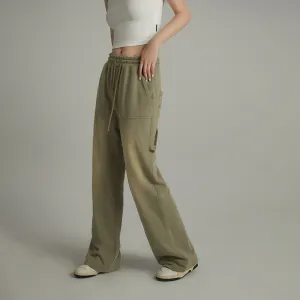 String Straight Casual Pants