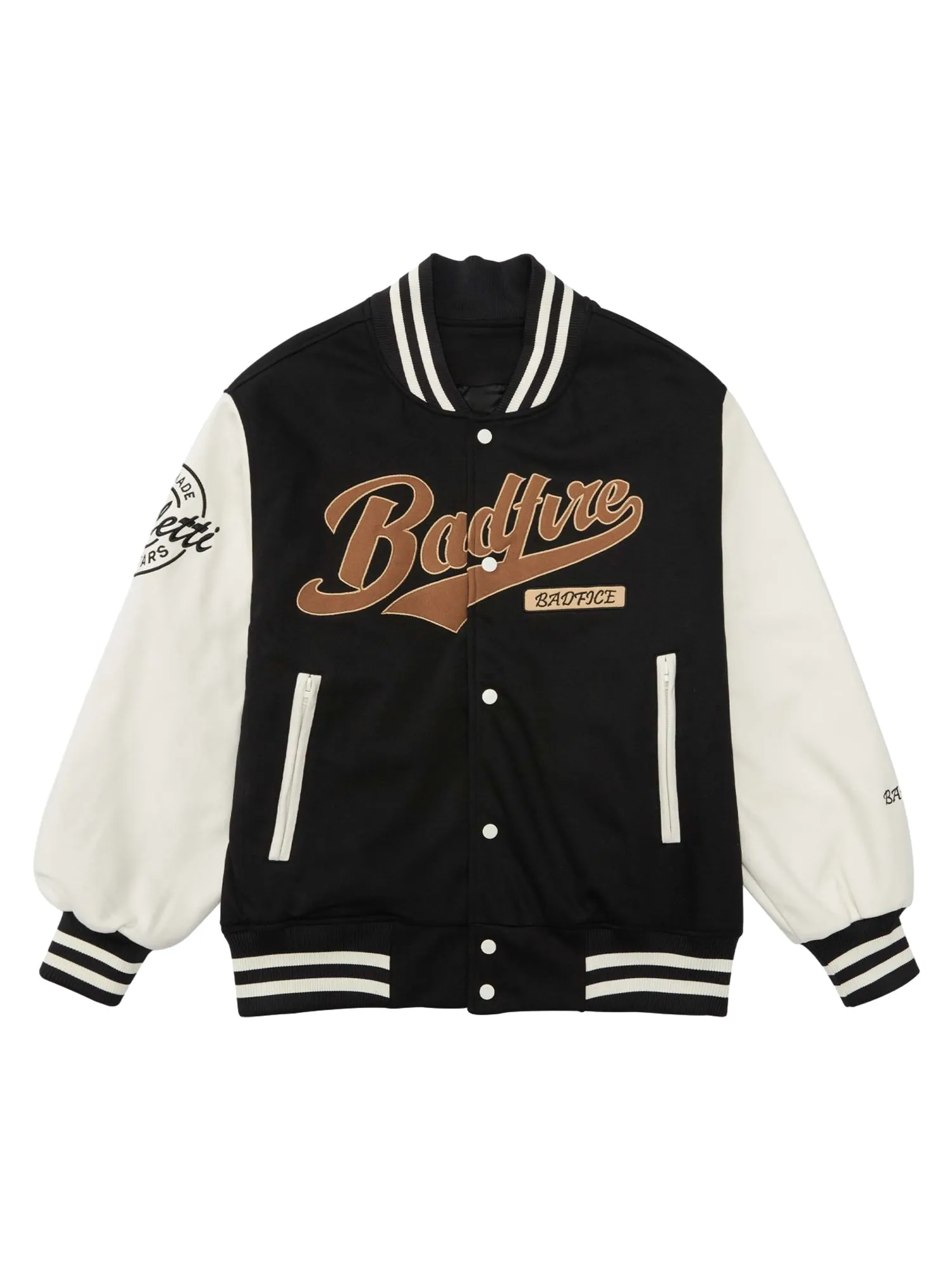 Thesupermade Embroidered Baseball Bomber Jacket