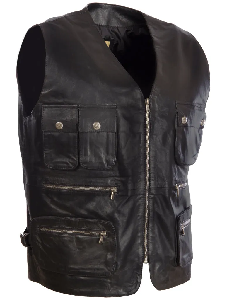 TJUP Men's Hunter Waistcoat - Black Sheep