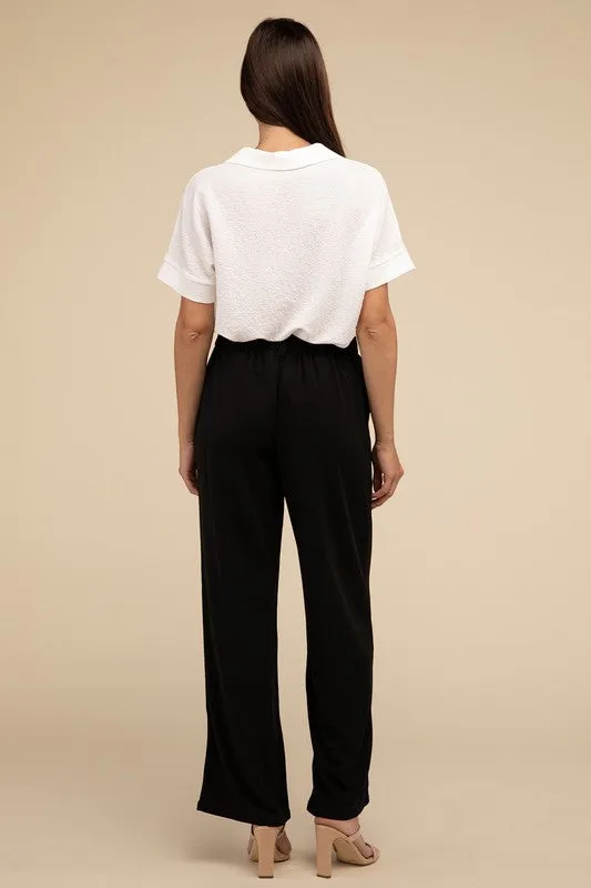 Waffle Trouser Pants