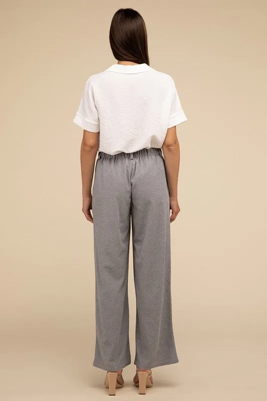 Waffle Trouser Pants