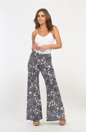 Wide Leg Pant With Waist Band | Wynter